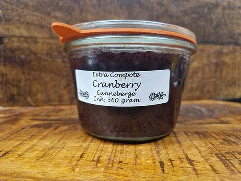 Ambachtelijk Cranberry Compote