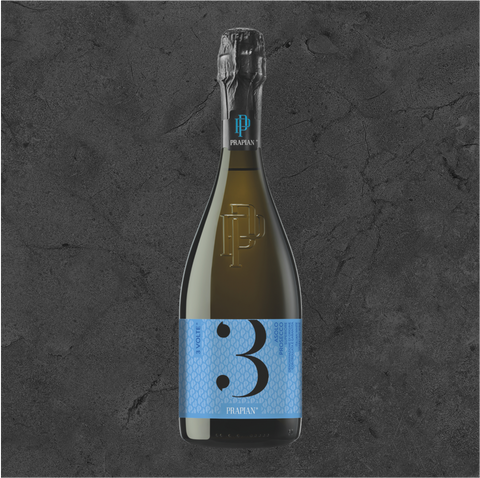 Prosecco Asolo Brut 'Prapian 3 Volte'