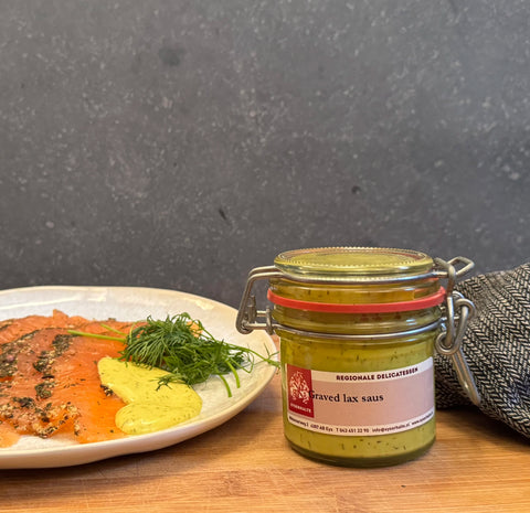 Delicate mosterd dille saus