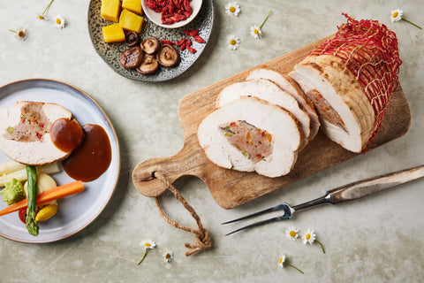 Paasrollade met frisse lentevulling